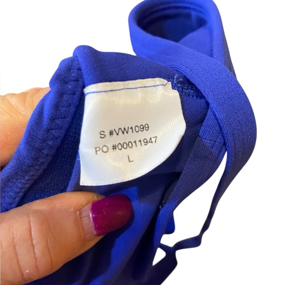 Vuori sports bra BLUE Size L - Picture 4 of 4